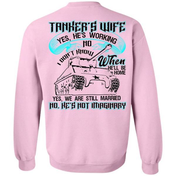 I Love Wife T Shirt, Tanker's Wife Sweatshirt