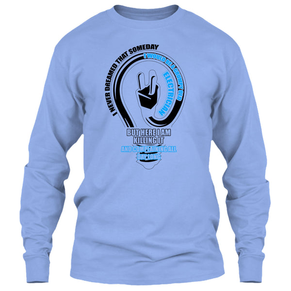 Grumpy Old Electrician T Shirt, Gift For Electrician T Shirt