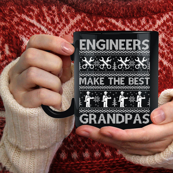 Engineers Make The Best Grandpas Coffee Mug, Funny Christmas Coffee Cup
