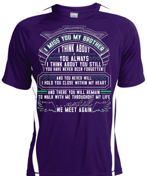 I Miss You My Brother T Shirt, We Meet Again T Shirt, Cool Shirt