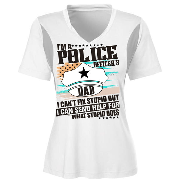 I'm A Police Officer's Dad T Shirt, I Love Police T Shirt, Awesome T-Shirts