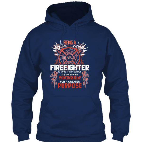Being A Firefighter T Shirt, Coolest Firefighter T Shirt