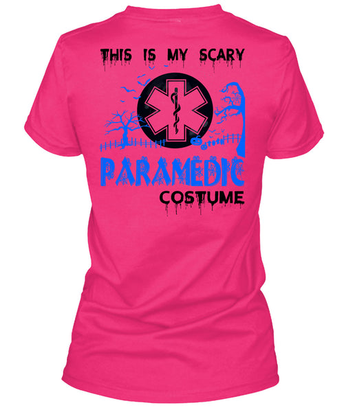 This Is My Scary Paramedic Costume T Shirt, Wait For Halloween T Shirt