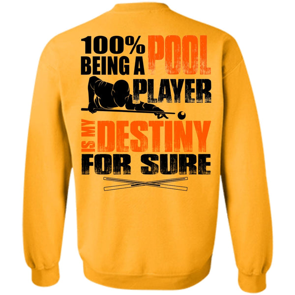 I Love Pool T Shirt, Being A Pool Player Sweatshirt