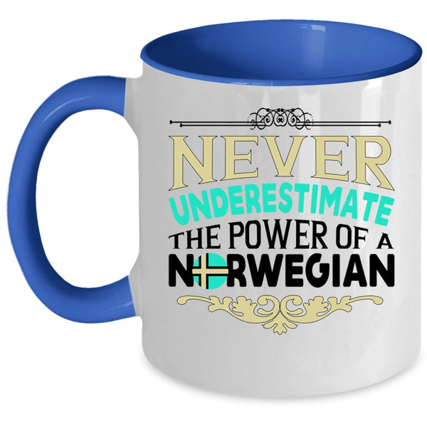 Awesome Norwegian Coffee Mug, The Power Of A Norwegian Accent Mug
