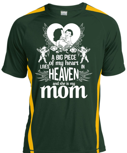 She Is My Mom T Shirt, Lives Heaven T Shirt, Cool Shirt
