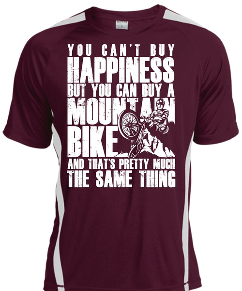 You Can Buy A Mountain Bike T Shirt, You Can't Buy Happiness T Shirt, Cool Shirt