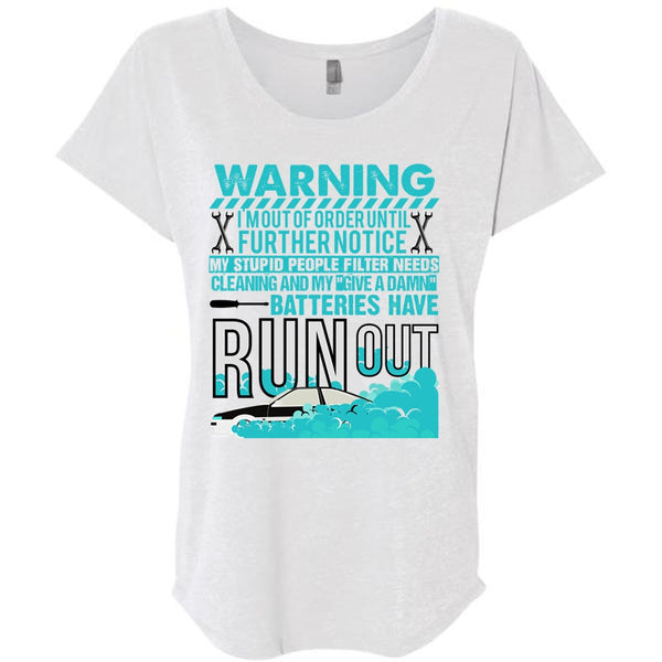 Batteries Have Run Out T Shirt, I Love Mechanic T Shirt, Awesome T-Shirts