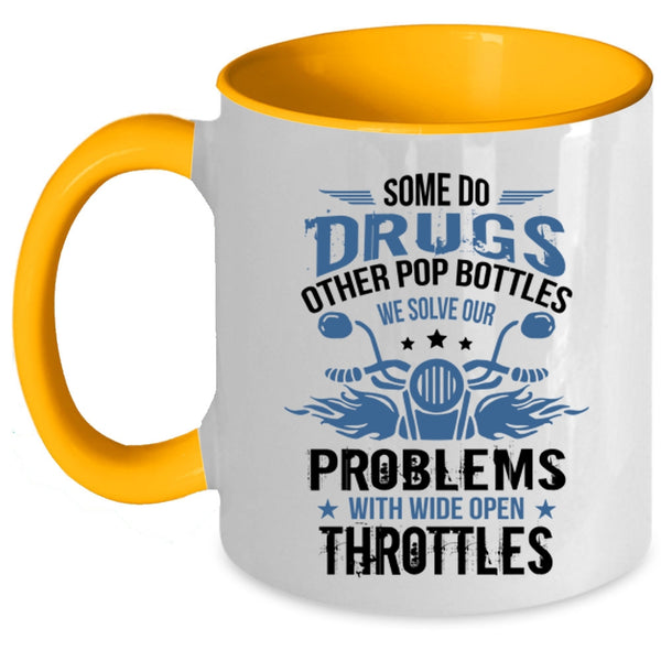 Best Gift For Grandpas Coffee Mug, Cool Motorcycles Accent Mug