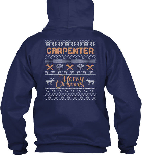 Carpenter Merry Christmas T Shirt, Being A Carpenter T Shirt