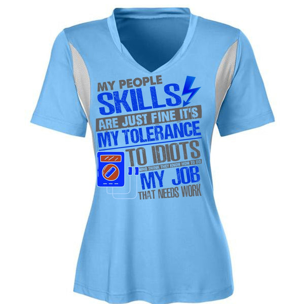My People Skills Are Just Fine T Shirt, I Love Electrician T Shirt, Awesome T-Shirts