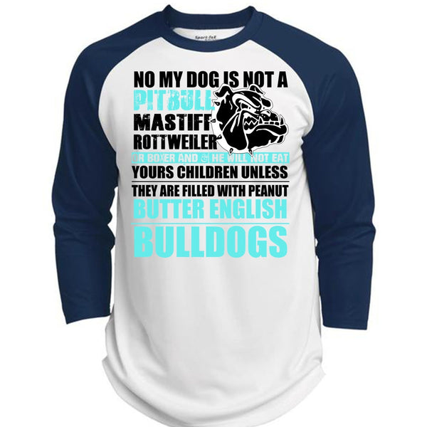 No My Dog Is Not A Pit Bull T Shirt, I Love Pit Bull T Shirt, Awesome T-Shirts  (Polyester Game Baseball Jersey)