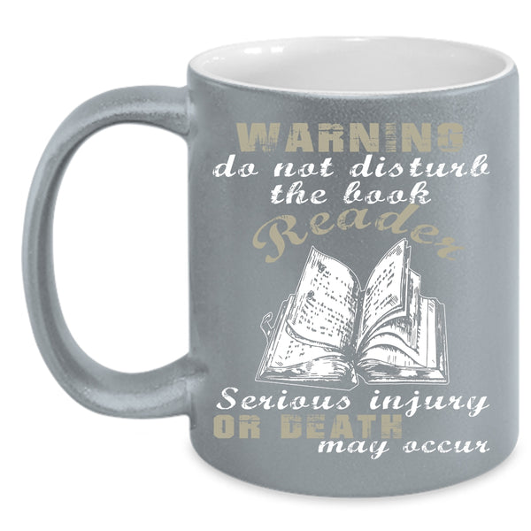 The Book Reader Coffee Mug, Awesome Book Reader Coffee Cup