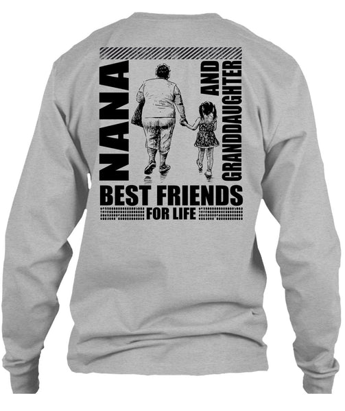 Nana And Granddaughter Best Friend T Shirt, I Love Nana T Shirt