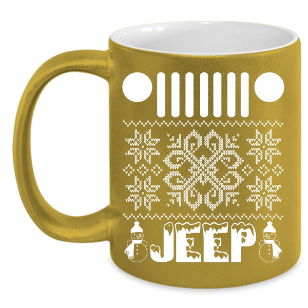 Jeep Coffee Mug, Christmas Gift For Jeep Driver Coffee Cup