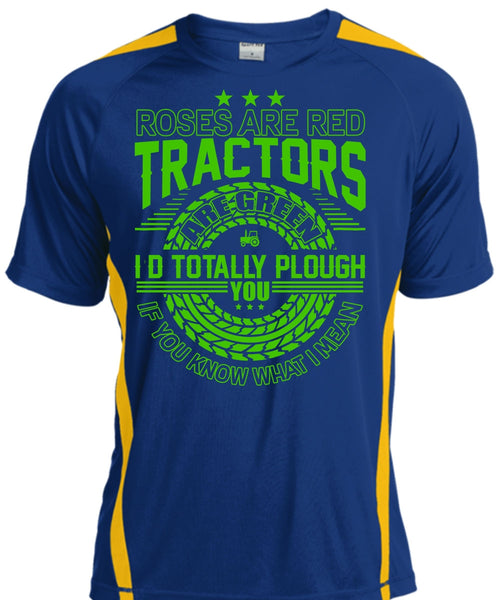 Roses Are Red Tractors T Shirt, Being A Tractor T Shirt, Cool Shirt