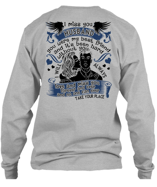 I Miss You Husband T Shirt, I Love Husband T Shirt