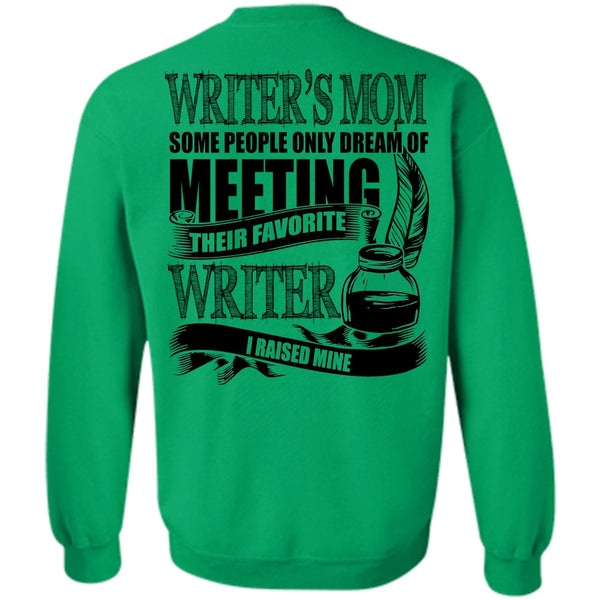 I Love Writing T Shirt, Writer's Mom Sweatshirt