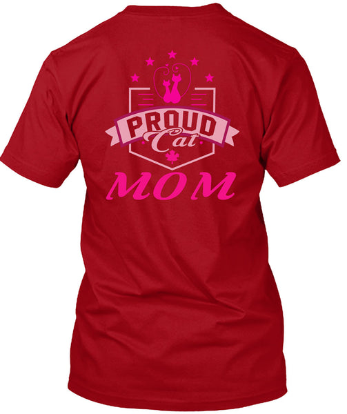 Proud Cat Mom T Shirt, I Love My Cat T Shirt