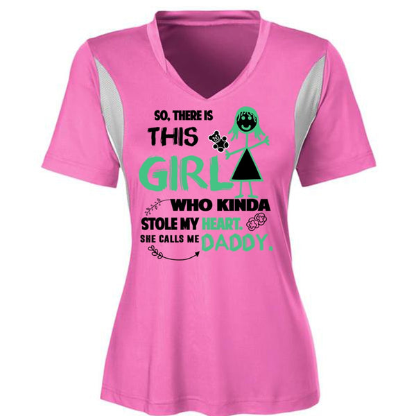 This Girl Who Kinda Stole My Heart T Shirt, She Calls Me Daddy T Shirt, Father's Day T Shirt