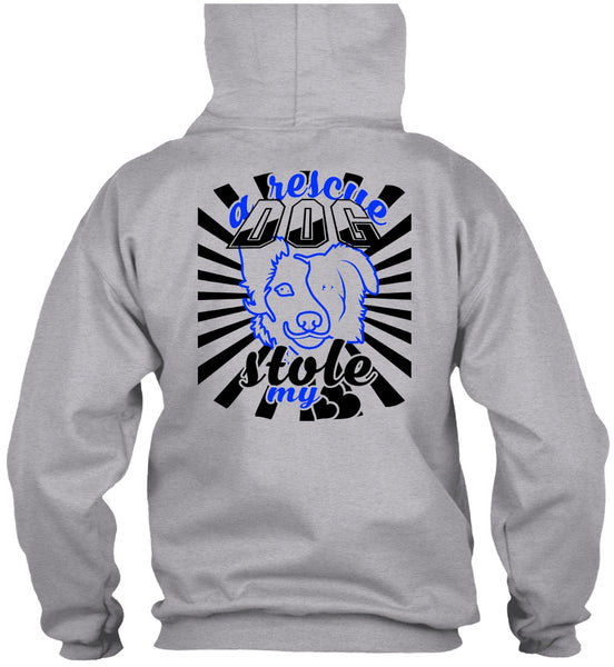 A Rescue Dog Stole My Heart T Shirt, Favorite T Shirt