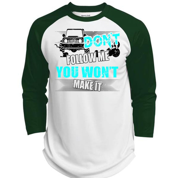Don't Follow Me T Shirt, I Love Jeep T Shirt, Awesome T-Shirts  (Polyester Game Baseball Jersey)
