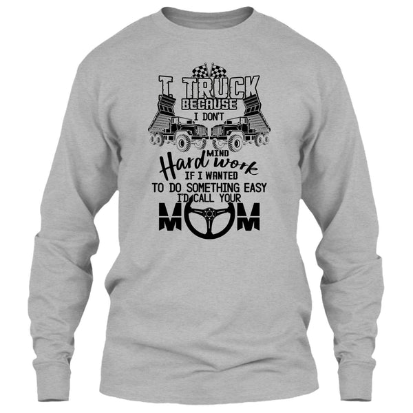 I Truck T Shirt, Coolest Trucker T Shirt