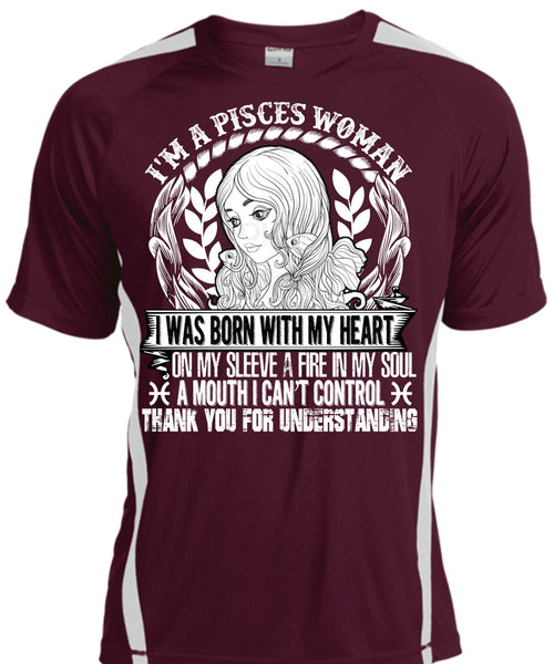 I'm A Pisces Woman T Shirt, Fire In My Soul T Shirt, Cool Shirt