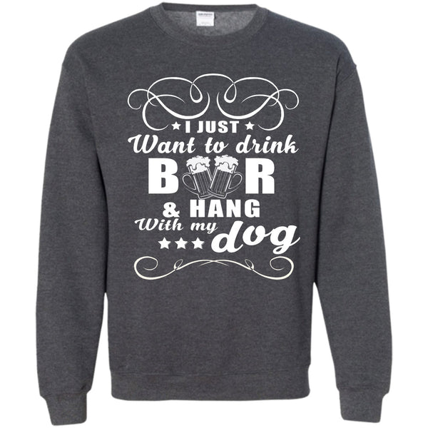Hang Out With My Dog T Shirt, My Favorite Activity Sweatshirt