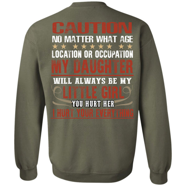 Being A Daughter T Shirt, I Love Daughter Sweatshirt