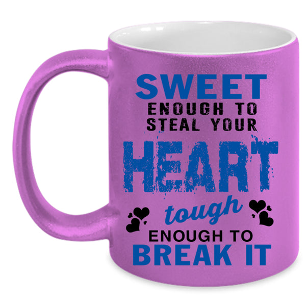 Couple Coffee Mug, Sweet Enough To Steal Your Heart Accent Mug