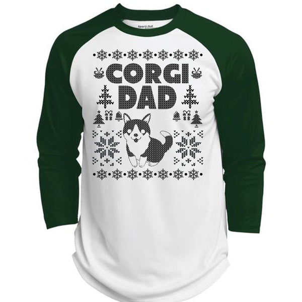 Corgi Dad T Shirt, This Girl Loves Christmas T Shirt, Awesome T-Shirts  (Polyester Game Baseball Jersey)
