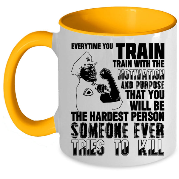 Funny Gift For Policeman Coffee Mug, Cool Policeman Accent Mug