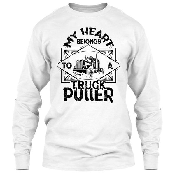 My Heart Belongs T Shirt, Coolest Trucker Ever T Shirt