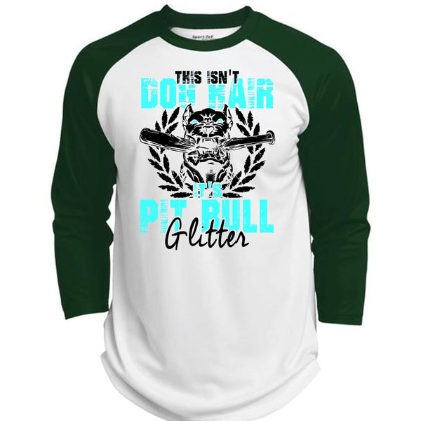 It's Pit Bull Glitter T Shirt, I Love My Dog T Shirt, Awesome T-Shirts  (Polyester Game Baseball Jersey)