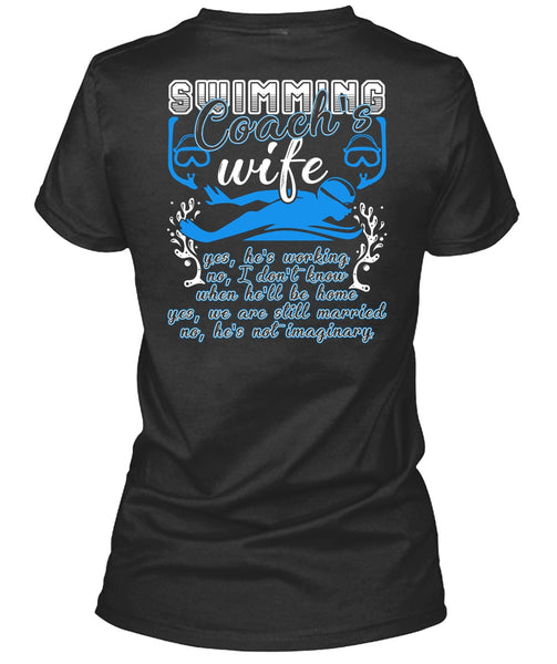 Swimming Coach's Wife T Shirt, We Are Still Married T Shirt