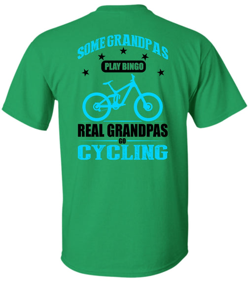 Real Grandpas Go Cycling T Shirt, I Love Biking T Shirt
