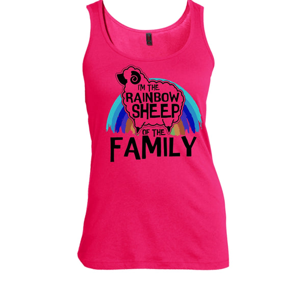 I'm The Rainbow Sheep Of Family T Shirt, Gift For Gay Tank Top