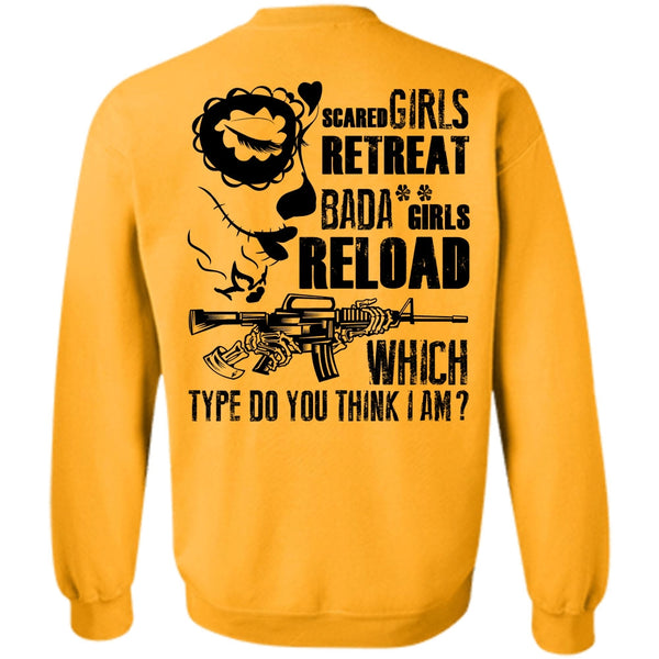 I Love Gunner T Shirt, Scared Girls Retreat Sweatshirt