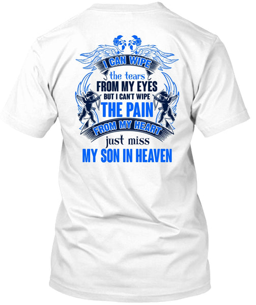 A black t-shirt with the shopify logo