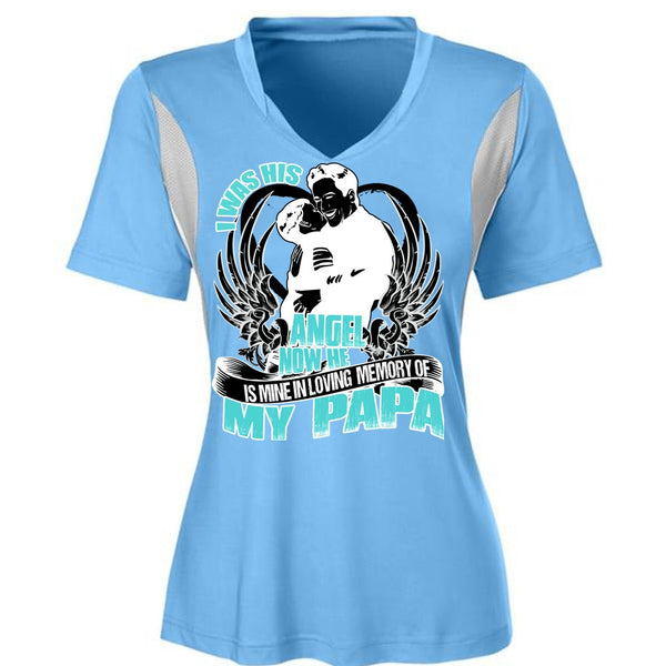 I Was His Angel Now T Shirt, I Love Papa T Shirt, Awesome T-Shirts