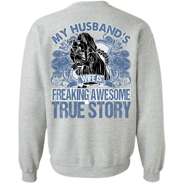 I Love Husband T Shirt, My Husband's Wife Sweatshirt