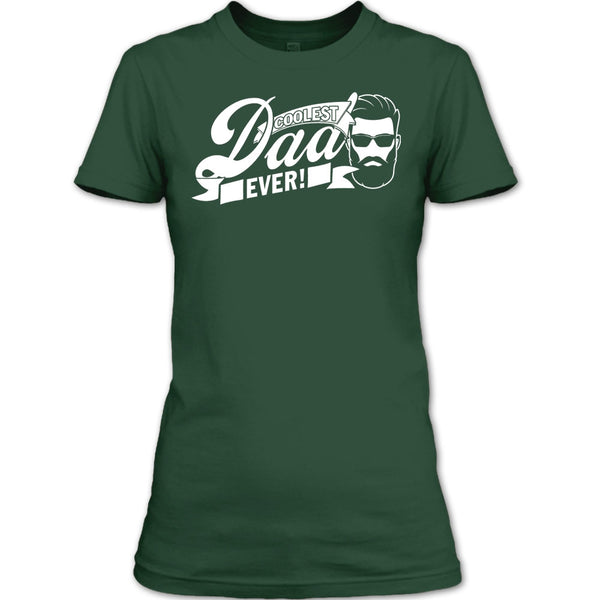 Coolest Dad Ever T Shirt, Awesome Dad T Shirt