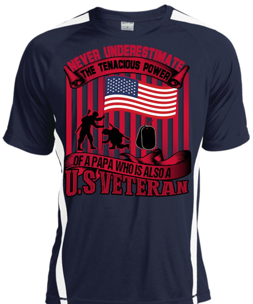 Papa Who Is Also A US Veteran T Shirt, Being A Veteran T Shirt, Cool Shirt