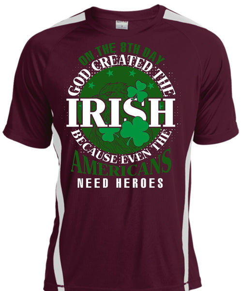 God Created The Irish T Shirt, My Favorite T Shirt, Cool Shirt