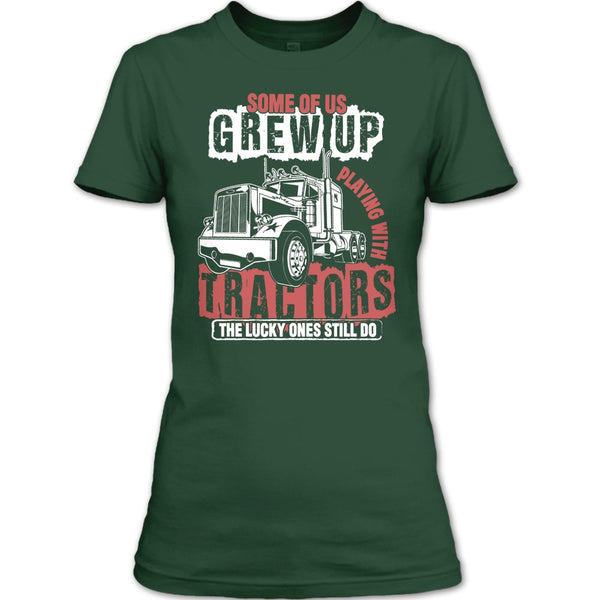 Playing With Tractor T Shirt, Coolest Farmer T Shirt