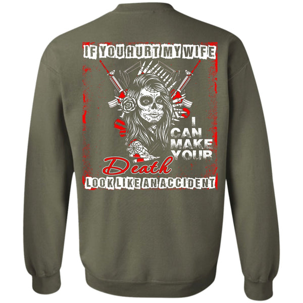Death Look Like An Accident T Shirt, I Love My Wife Sweatshirt