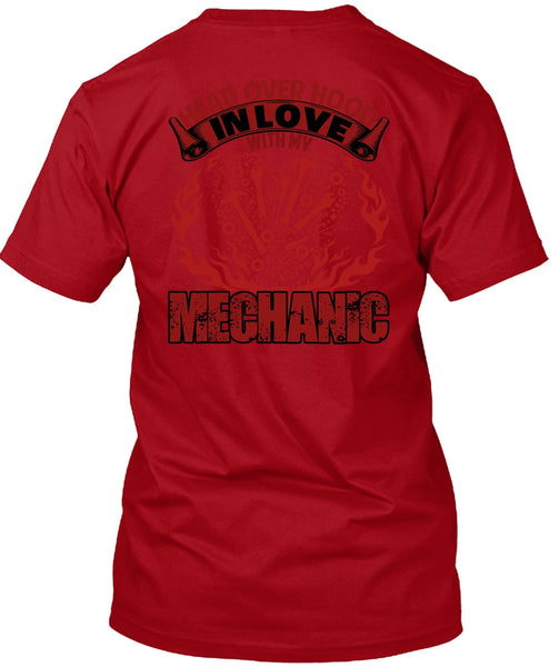 In Love With My Mechanic T Shirt, Being A Mechanic T Shirt