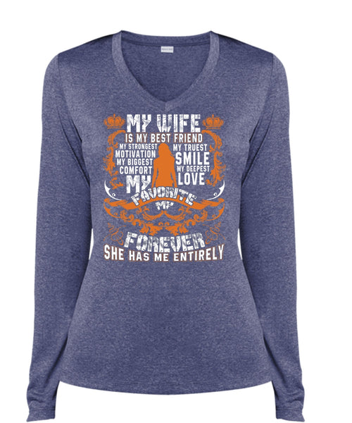 My Wife Is My Best Friend T Shirt, My Love My Favorite T Shirt