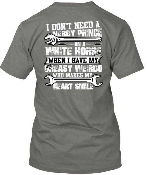 Makes My Heart Smile T Shirt, Being A Mechanic T Shirt